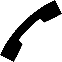 Simple vector icon. Flat illustration on a theme phone call