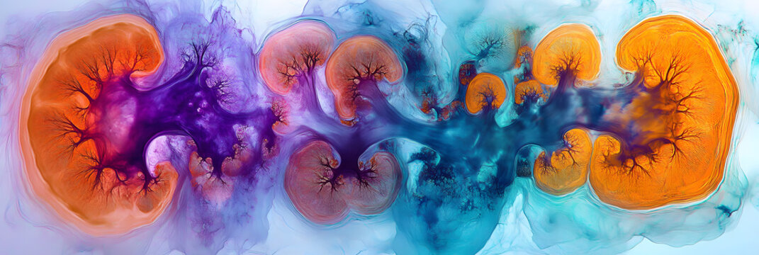Crosssectional kidney imaging showing longterm impact of Hypertension renal health and preventive care strategies under Nephrology