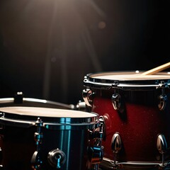 Naklejka premium Drum kit