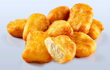 Chicken Nuggets Freisteller, Hühnchen, Nuggets, Snack, Fast Food,