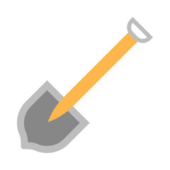 Shovel flat icon