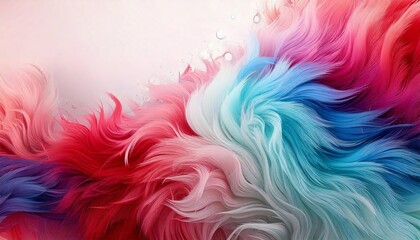 abstract fluid wallpaper 3d background with red and blue color