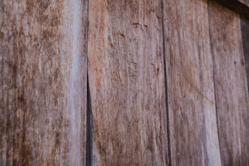 Obraz premium Abstract aged brown old wood texture in wood house