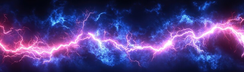 Abstract Cosmic Background with Glowing Energy Streaks and Sparks