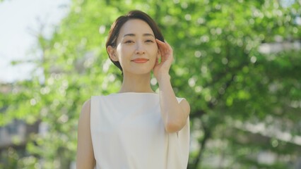 UVケアイメージ_新緑