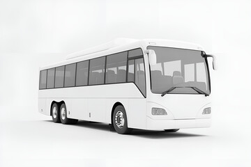 "The Striking Black and White Striped Bus Design"