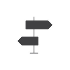 Directions icon Vector logo set flat