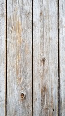 Fototapeta premium Rustic barn wood background with peeling white paint texture