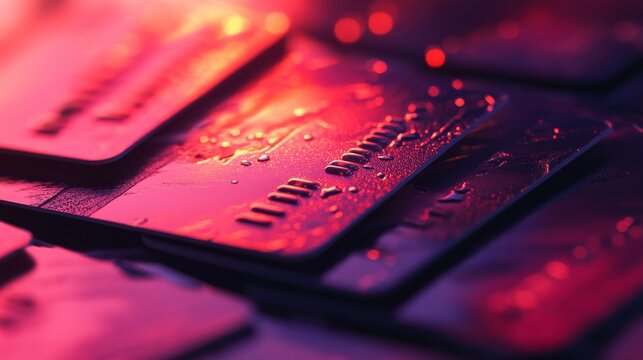 Sleek Loyalty Rewards Program Cards in Cool Tones