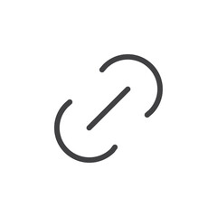 Link icon Vector logo set flat