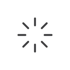 Loading icon Vector logo set flat