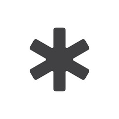 Obraz premium Medical cross icon Vector logo set flat