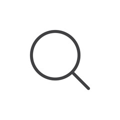 Search icon Vector logo set flat