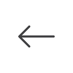 Arrow icon Vector logo set flat