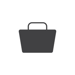 Bag icon Vector logo set flat