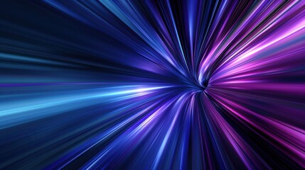 Fototapeta premium Energetic and dynamic due to the fluid wavy lines and the contrast between the warm and cool colors the image is a captivating blend of warm and cool colors creating a sense of depth and movement