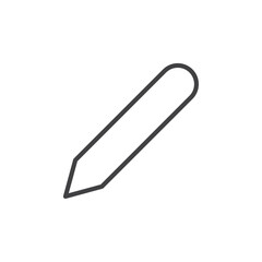 A simple pencil icon symbolizing writing, drawing, or editing.