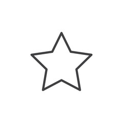 Simple star icon symbolizing favorites or ratings.