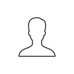 Simple user icon symbolizing profile or person.