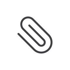 Paperclip icon representing attachment or linking.