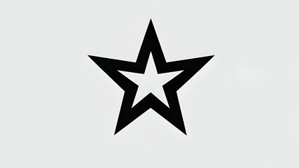 Obraz premium Title: High Contrast Minimalist Black and White