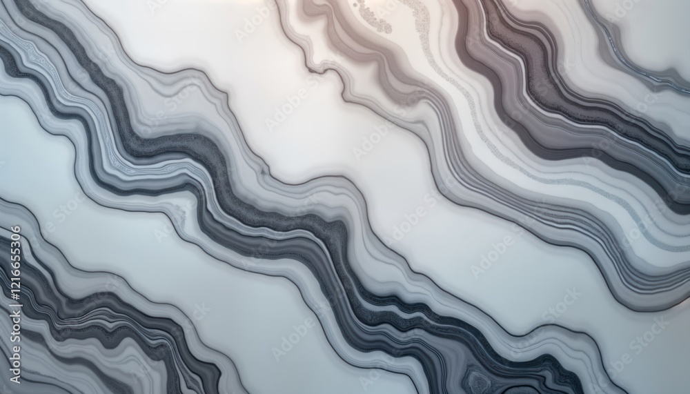 Poster abstract marble design. seamless marbling pattern. gray, white tones create stylish backdrop. sugges