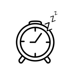 Bedtime icon Vector logo set flat