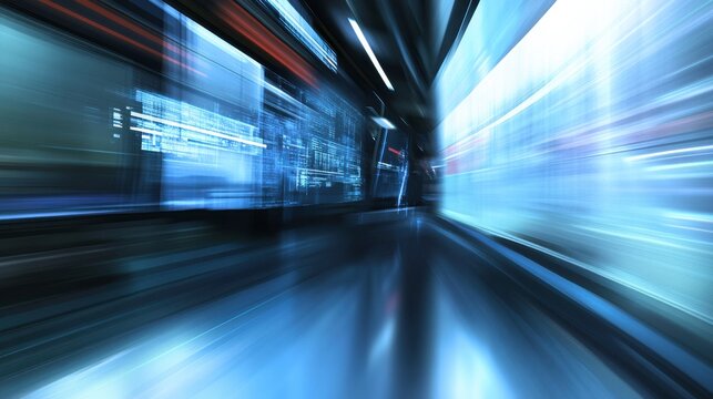 Dynamic Digital Workflow Presentation on Monitor