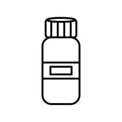 Essential oils icon Vector logo set flat