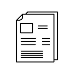 Registration form icon Vector logo set flat