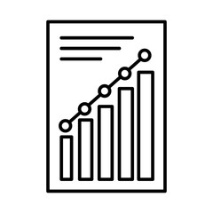 Report icon Vector logo set flat