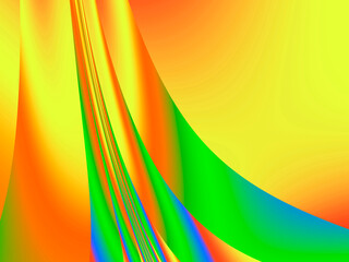 colorful, austere background abstract pattern on yellow background