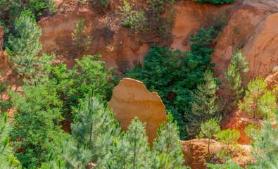 Ochre path near Roussillon