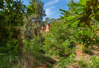 Ochre path near Roussillon