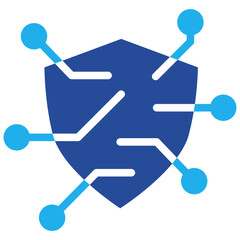 Security System Icon Dual Tone Color