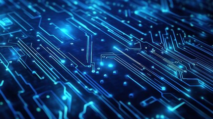 Abstract Circuit Board Background