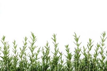 Fragrant Rosemary Sprigs: Aromatic Herb Close-Up, Culinary Delight food diet fresh green plant macro