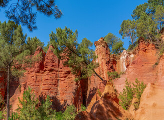 Ochre path near Roussillon