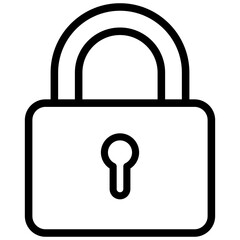 Secure Icon Outline