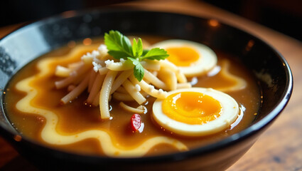 French Onion Soup Ramen Twist