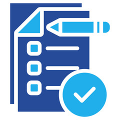 Compliance Check Icon Dual Tone Color
