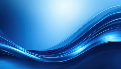 Abstract blue waves background, digital art, website header