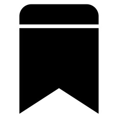 Bookmark Icon Black Solid