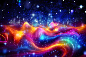 Obraz premium energy of fractal realms