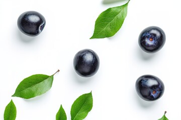Dark & Moody: Luscious Black Plums, Still Life Photography, Rich Color, Gourmet Food Image, Close-Up