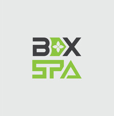 SPA box logo concept design