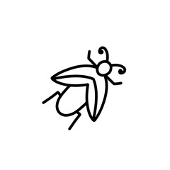 insect outline