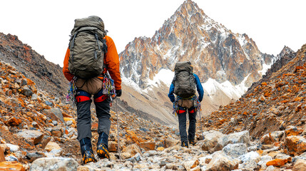 Conquering the Majestic Peaks: An Adventurous Trekking Journey through Breathtaking Mountain Scenery