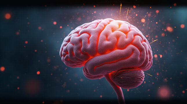 Close-Up Art: Exploding Brain of Knowledge and Creativity