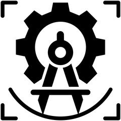 Obraz premium Precision Icon